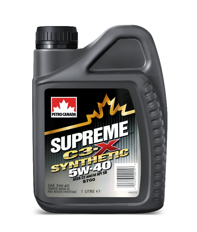 Petro-Canada SUPREME C3-X SYNTHETIC 5W-40