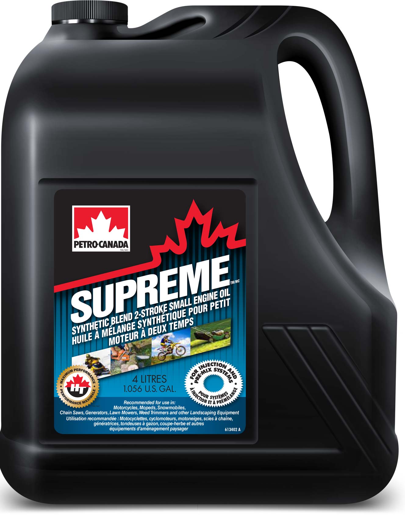Petro-Canada SUPREME SYNTHETIC BLEND 2-STROKE SMALL ENGINE OIL